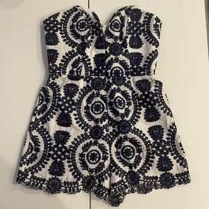 Brand new ASOS sweetheart romper